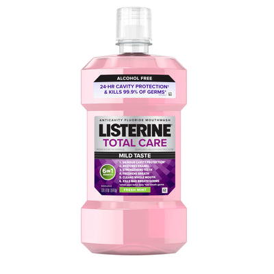 Enjuague bucal Listerine Total Care Zero sin alcohol - Menta fresca 250 mL