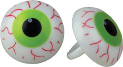 Halloween Eye Rings - 72 Pcs Party Favors