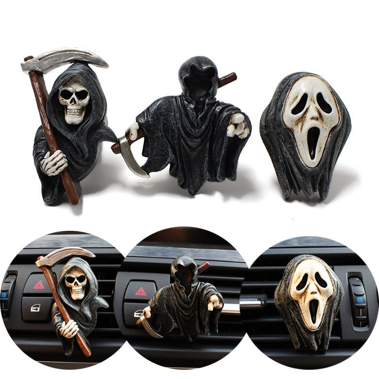Elegant Resin Car Aromatherapy Clip for Home & Travel