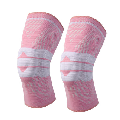 Silicone Spring Knee Protector Professional Jump Rope Knee Meniscus Protective Cover Knee Joint Sheath Running Patella - Korvel