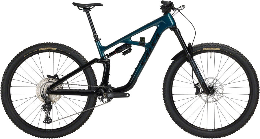 Bicicleta Salsa Blackthorn 145 C Deore 12 - 29" Carbono Negro / Pizarra Mediana