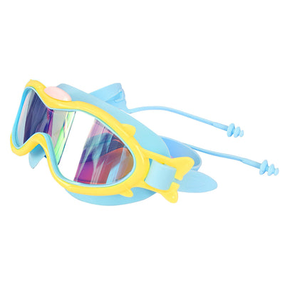 Kids Swim Goggles with Ear Plugs - UV Protection & Anti-Fog