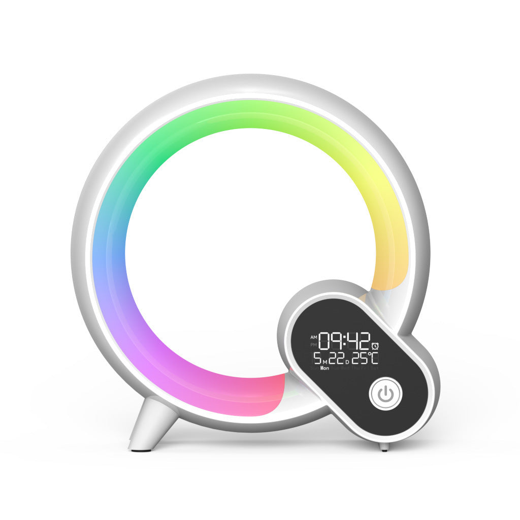 Reloj despertador analógico Creative Q Light con audio Bluetooth