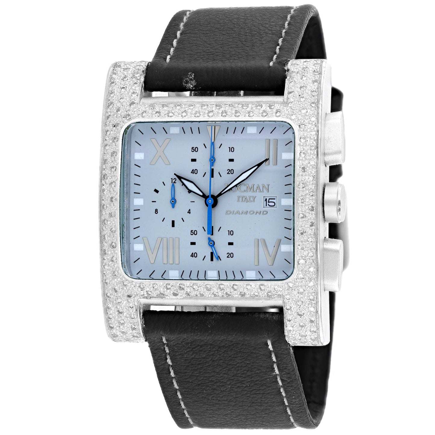 Reloj Clásico de Diamante para Hombre Locman