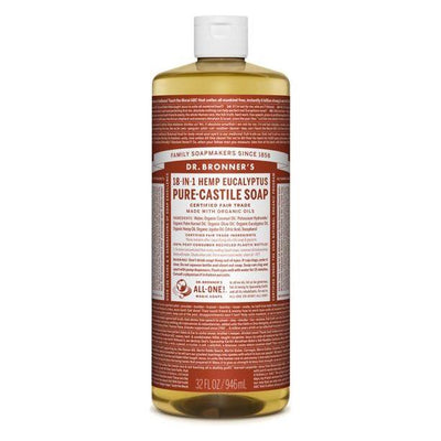 Dr. Bronner's Organic Eucalyptus Castile Liquid Soap - 32 fl oz