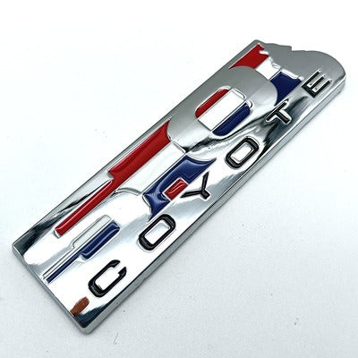 5.0 COYOTE Leaf Board Side Label - Korvel