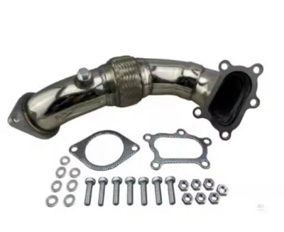 SPDZ1 3” Catless Turbo Downpipe | 2007-2013 MazdaSpeed3 2.3L DISI MZR Performance Exhaust Upgrade - Korvel