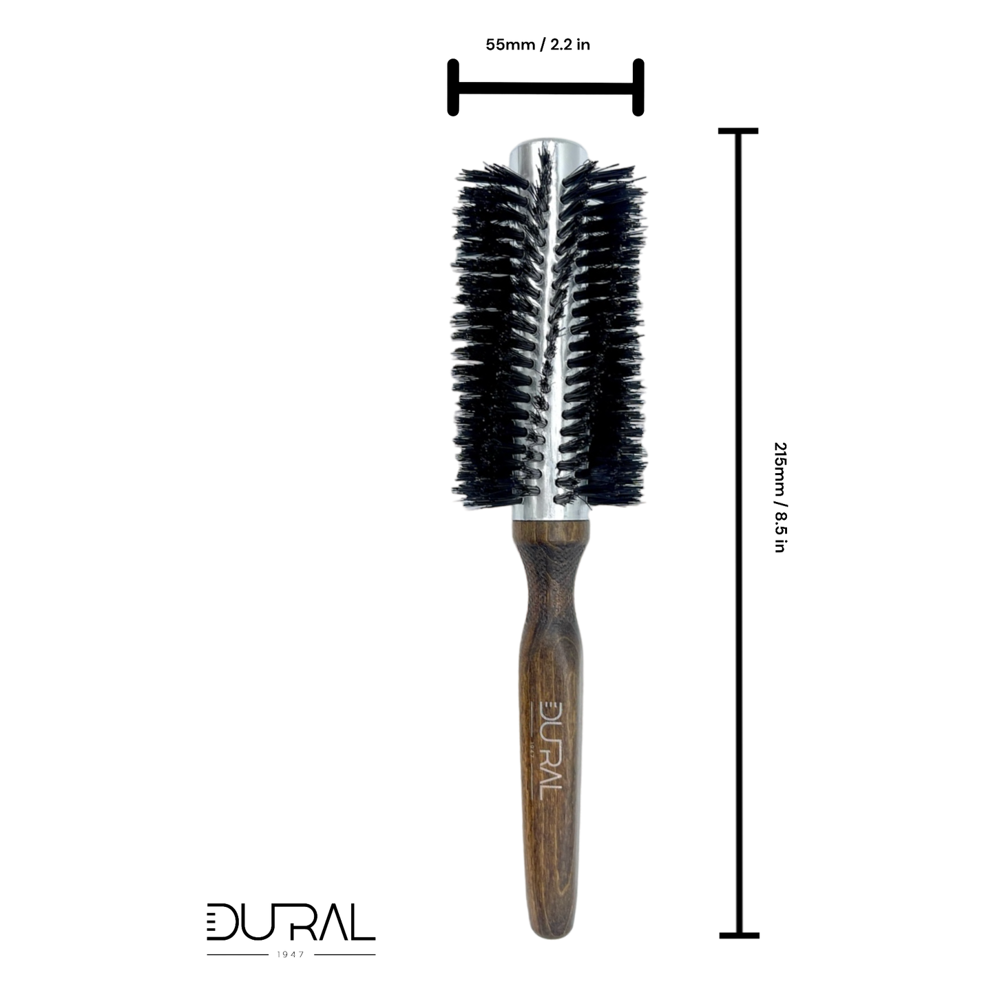 Dural Beech Wood Quick-Styler Hair Brush with Boar Bristles