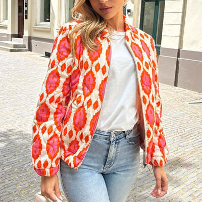 Manteau Cardigan à Imprimé Léopard pour Femmes