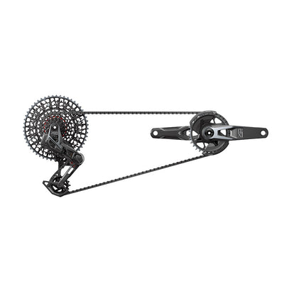 SRAM X0 T-Type Eagle V2 AXS Groupset 175mm Black