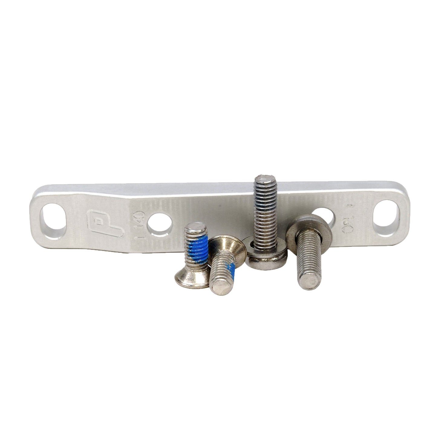 Paul Components Flat Mount Bracket for 140/160mm Rotors - Silver