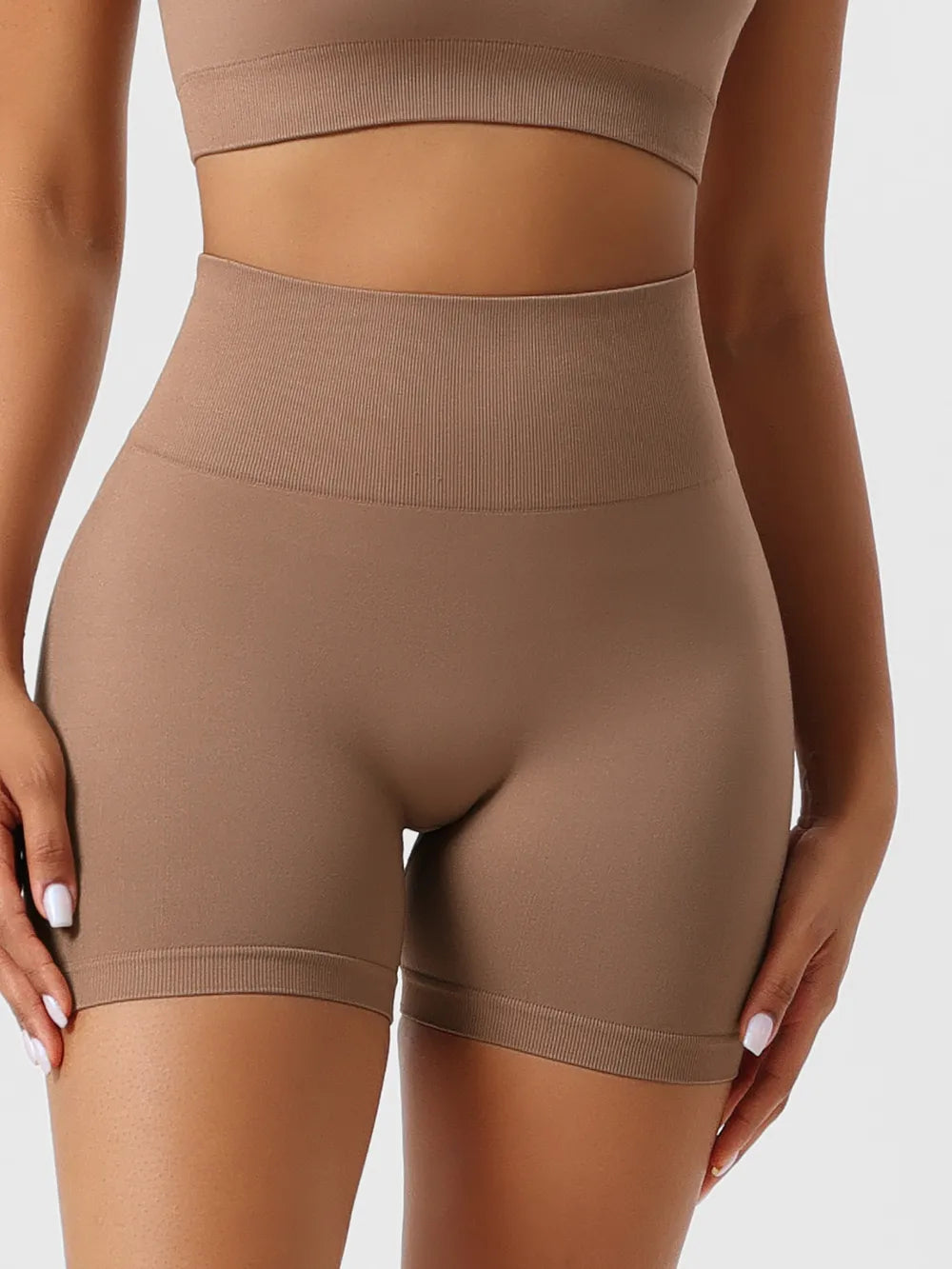 High Waist Shaping Shorts - Korvel