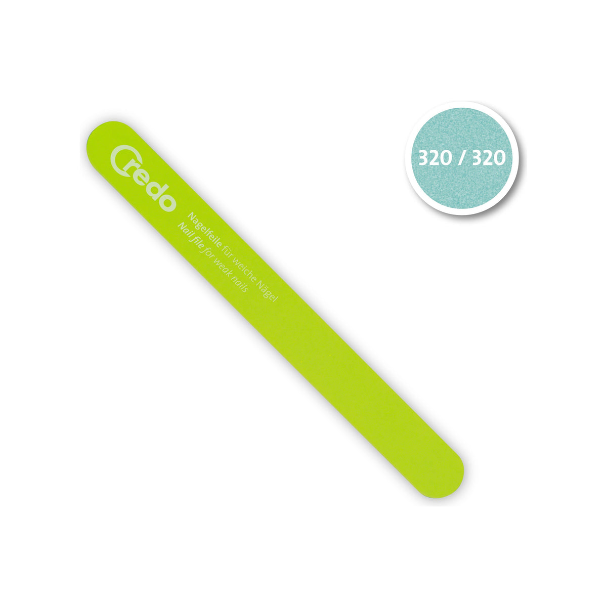 Lime à ongles Credo Solingen Popart pour ongles fragiles - Vert