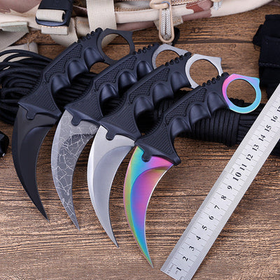 Outdoor Tactical Wilderness Survival Claw Knife
