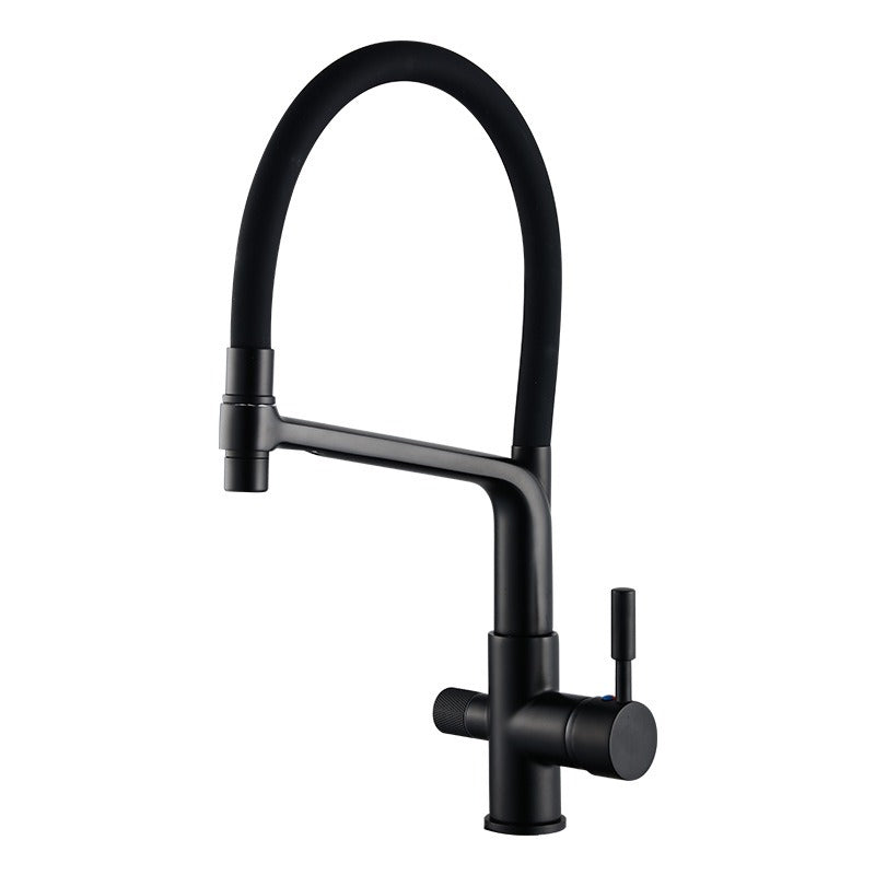 Grifo Purificador de Agua Tres en Uno de Cobre Premium