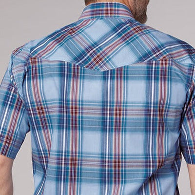 Classic Plaid Short Sleeve Shirt for Men | Roper - Korvel
