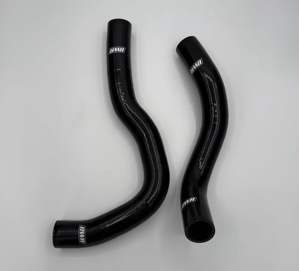 Premium BLACKWORKS Silicone Radiator Hose Kit for Acura RSX (2002-2006) - Sleek Black Finish - Korvel