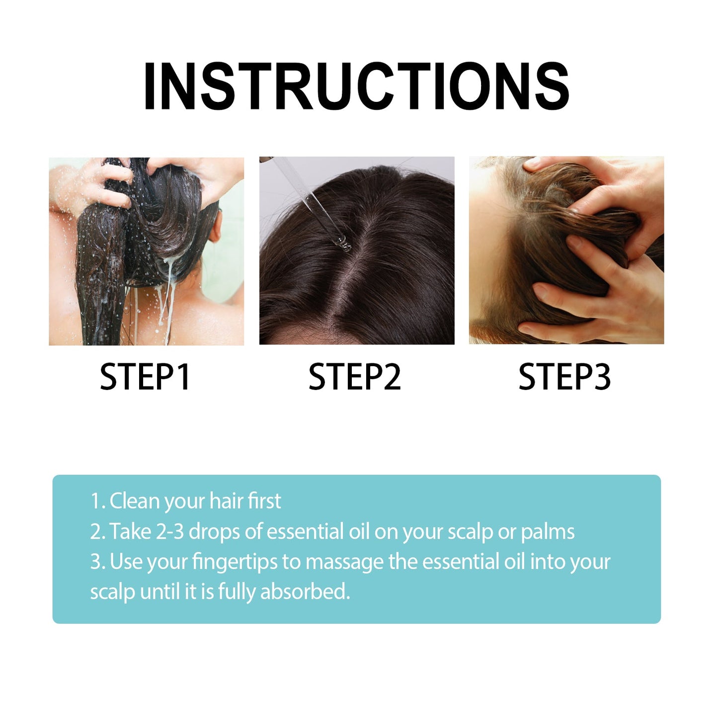 Multi-Peptide Serum For Hair Density, Fall Prevention Dense Hair Repair Damaged Hair Supple Hair Moist Hair Hair Oil - Korvel