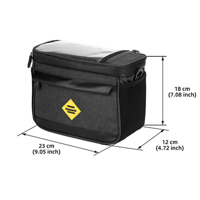 Sac avant de vélo premium - Rangement polyvalent pour guidon