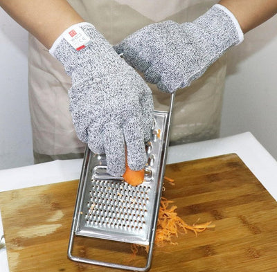Premium Class 5 HPPE Cut-Resistant Safety Gloves