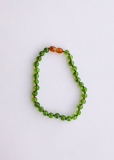Pure Gemstone Peridot Anklet or Bracelet