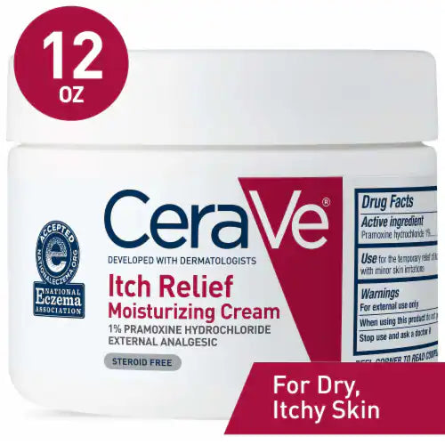 CeraVe Itch Relief Cream 1% - 340g