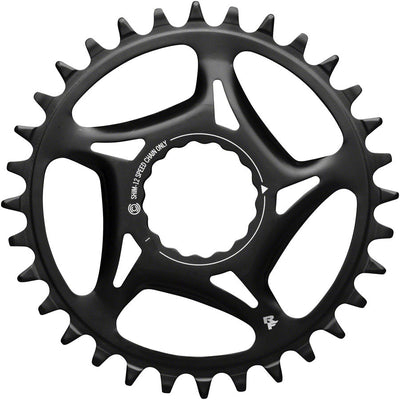 RaceFace Narrow Wide Direct Mount CINCH Chainring - 34t Black