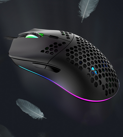 RGB Wired Gaming Mouse with Macro Programming - 6 Keys