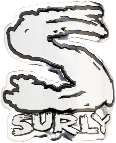 Emblema Surly - Reemplazo Blanco para Tu Bicicleta