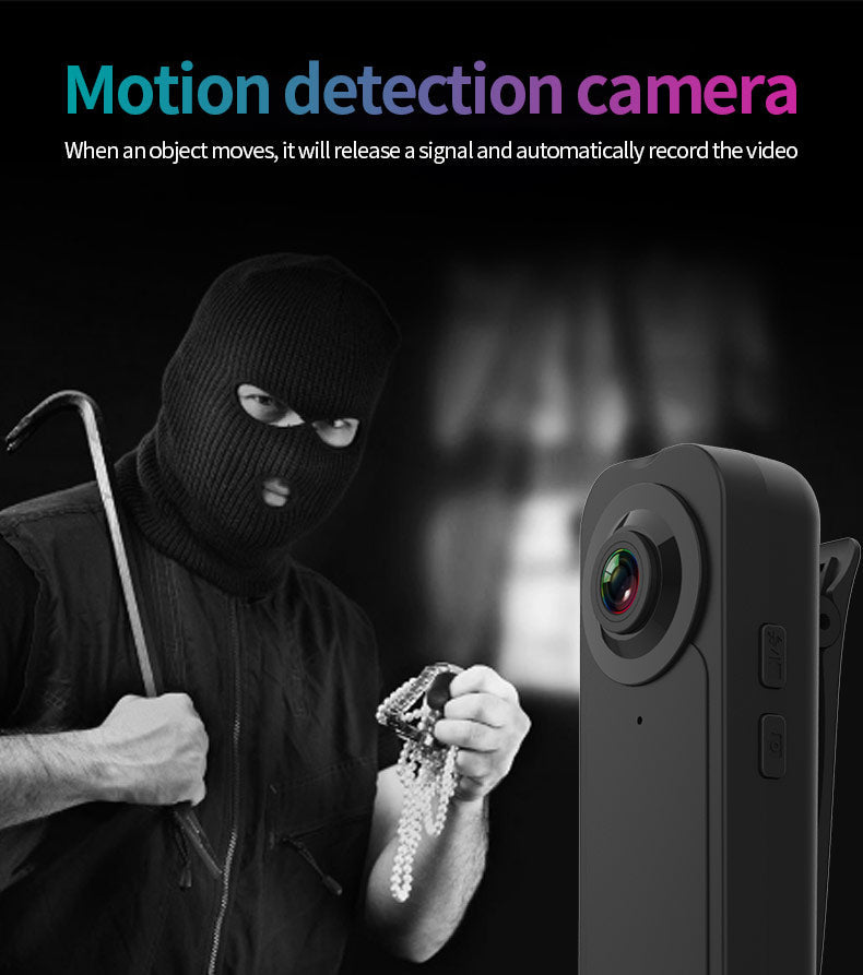 A18 Law Enforcement Recorder Outdoor Sports Conference Field Recorder Portable Back Clip Camera HD Camera - Korvel