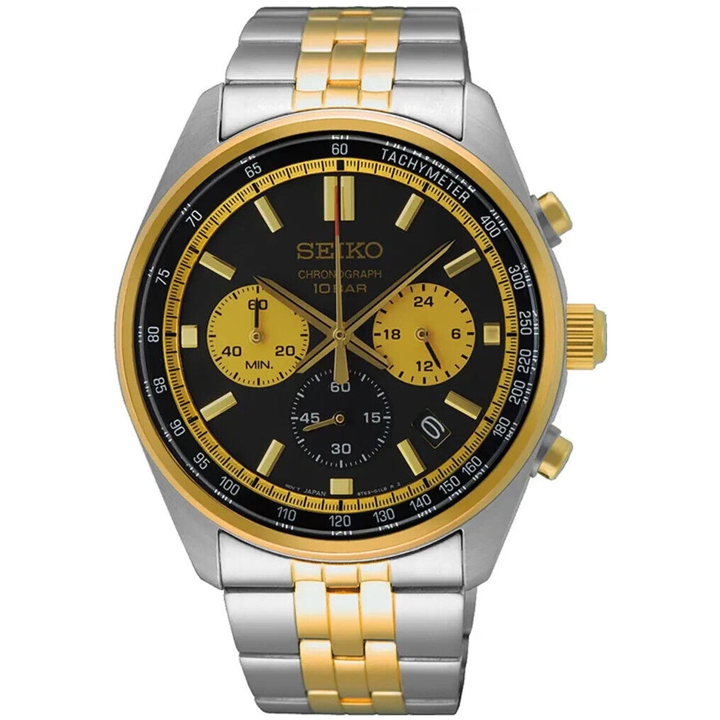 Montre Chronographe pour Homme Seiko - Acier Inoxydable Premium