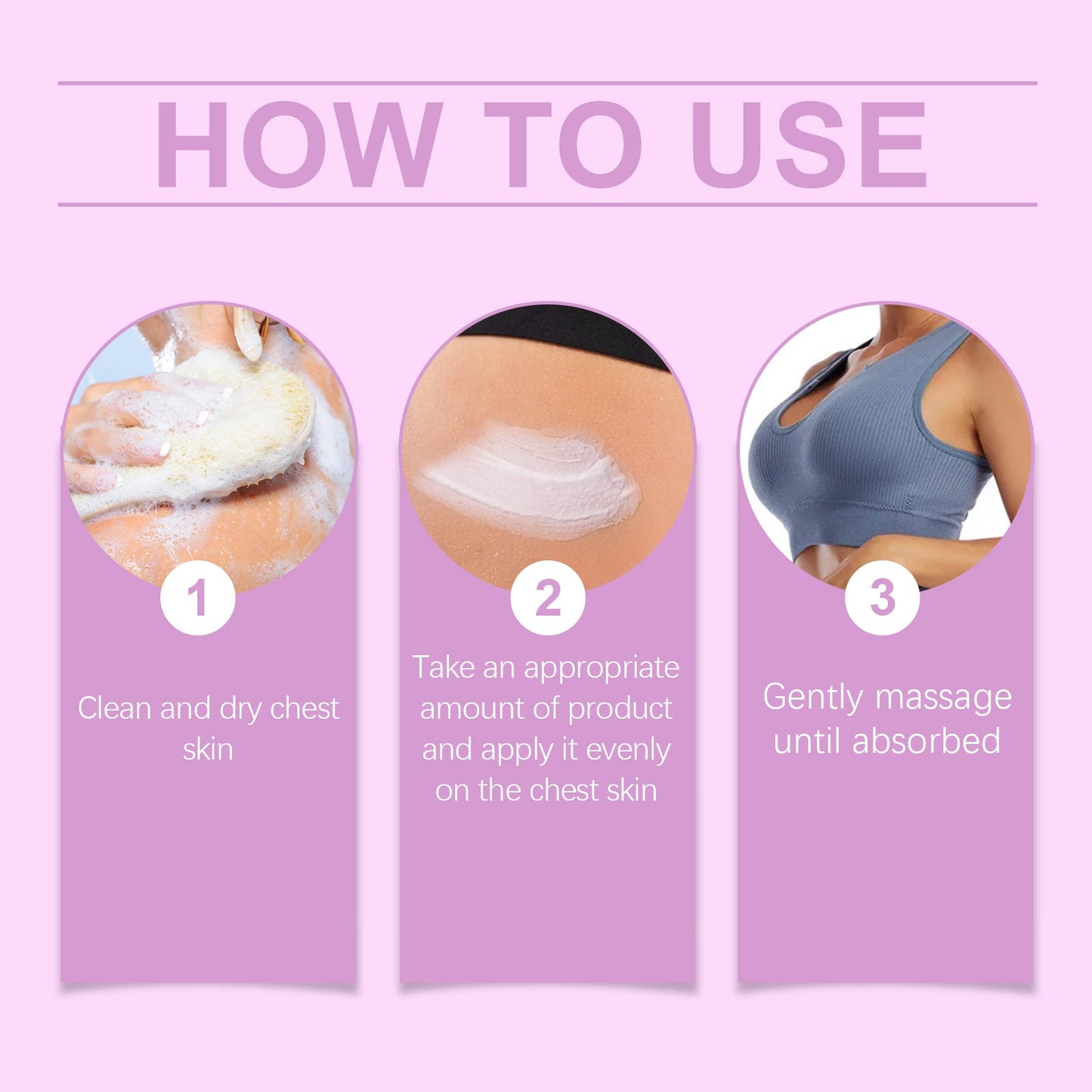 Crème raffermissante pour les seins Oceaura