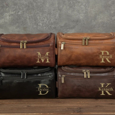 Men's Premium Personalized Travel Toiletry Bag