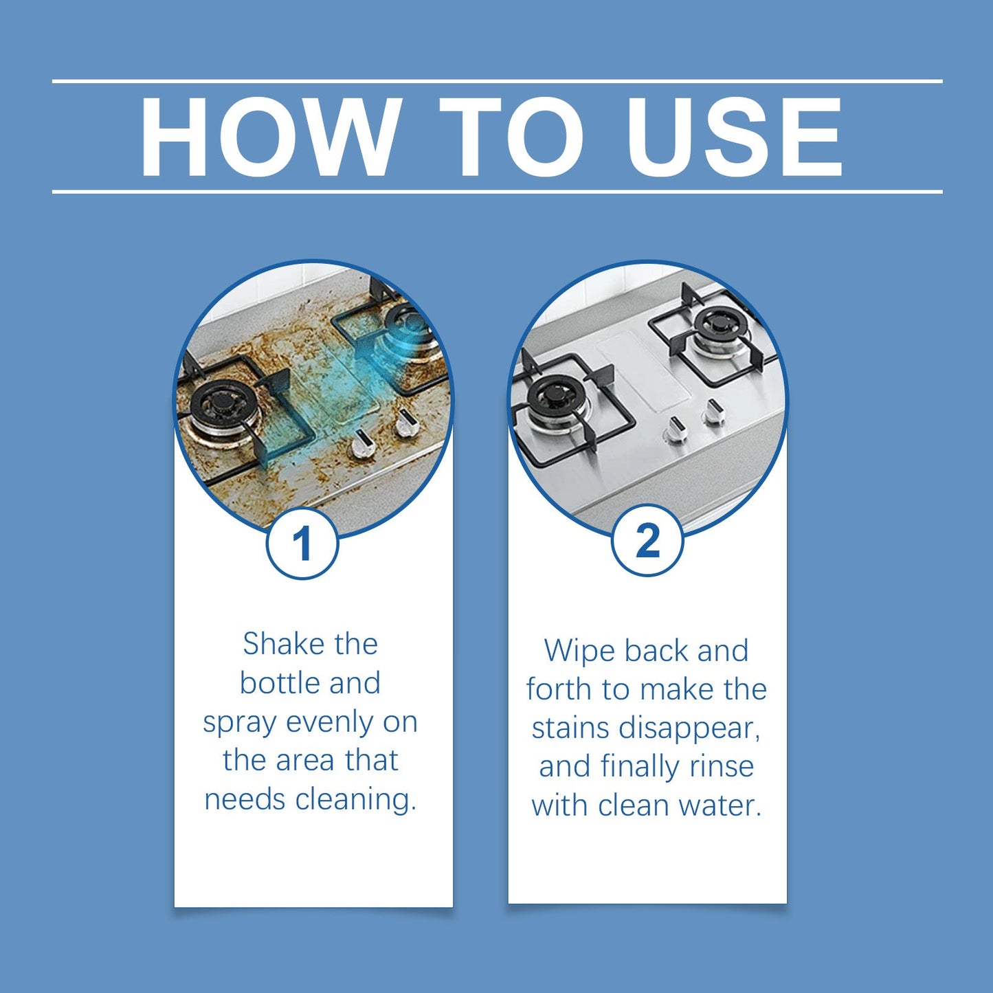 Premium Kitchen Foam Cleaner for All Surfaces