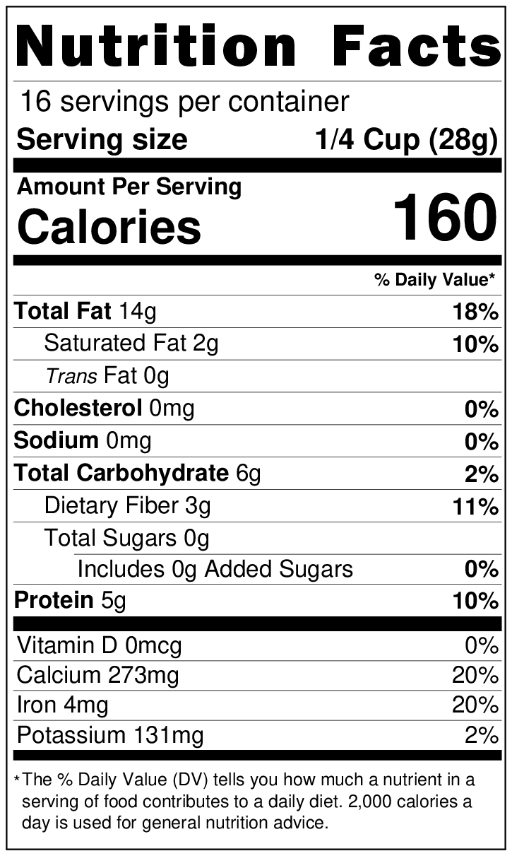 Semillas de Sésamo Negro Natural - Calidad Premium