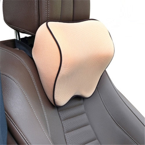 Car Neck Headrest Pillow Car Accessories Cushion Auto Seat Head Support Neck Protector Automobiles Seat Neck Rest Memory Cotton - Korvel