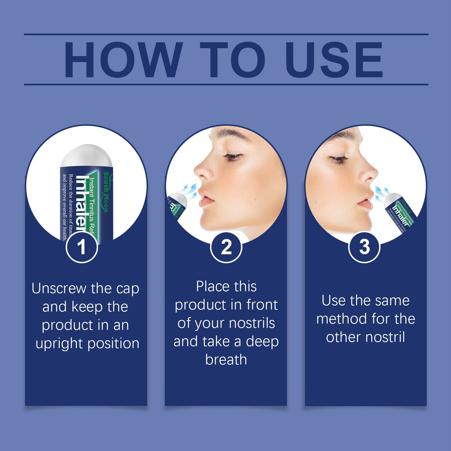 Tinnitus Nasal Suction Stick, Gentle Ear Care To Relieve Tinnitus Discomfort Convenient Ear Kang Nose - Korvel