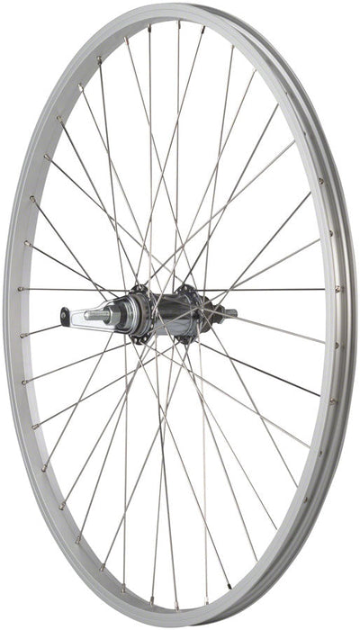 Quality Coaster Brake Rear Wheel - 26" Silver