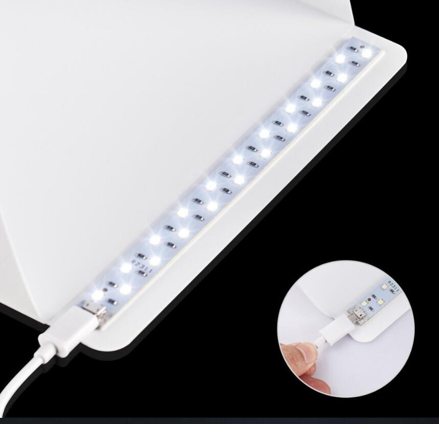 Mini Caja de Luz Fotográfica Plegable Portátil