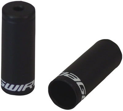 Tapones de extremo de cable de asiento de caída de aleación abierta Jagwire de 3 mm - Negro