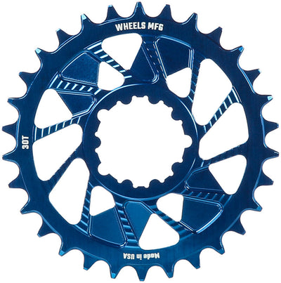 Wheels Manufacturing 30t SRAM Direct Mount Chainring - Azul