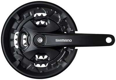 Pédalier Shimano FC-MT101 - 175 mm 9 Vitesses Triple Plateau