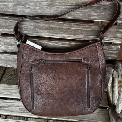 Emmy Collection Brindle Shoulder Bag by Nocona - Korvel