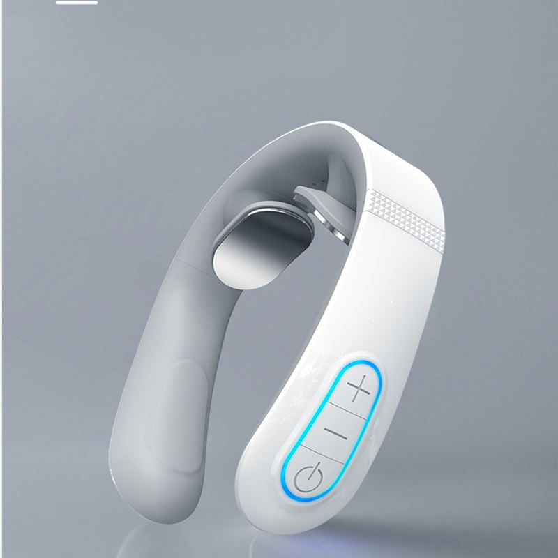 Massager de cou EMS portable en U avec chaleur et 10 modes