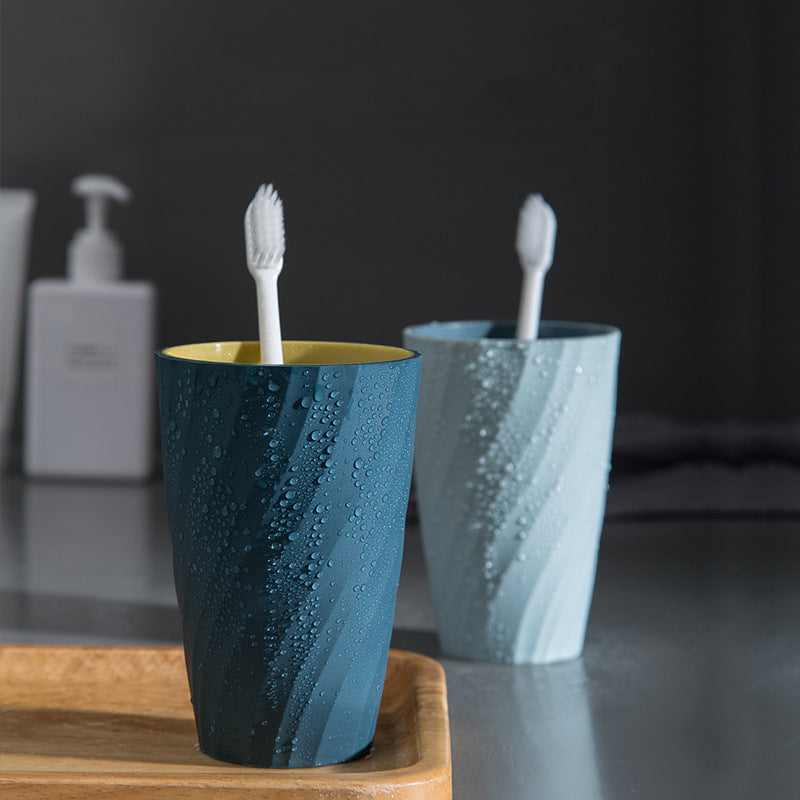Elegant Portable Wash Cup Set for Couples