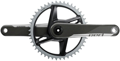 SRAM RED 1 AXS Crankset - 175mm 12-Speed 46t Natural Carbon