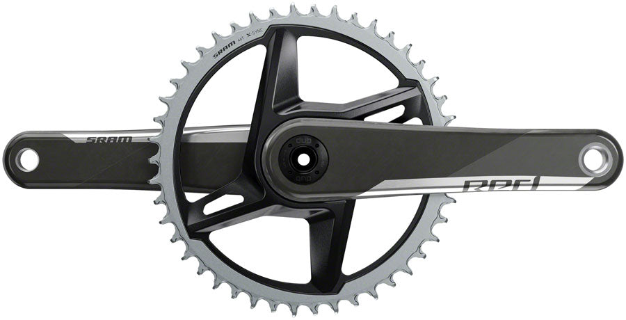 SRAM RED 1 AXS Crankset - 175mm 12-Speed 46t Carbon Natural