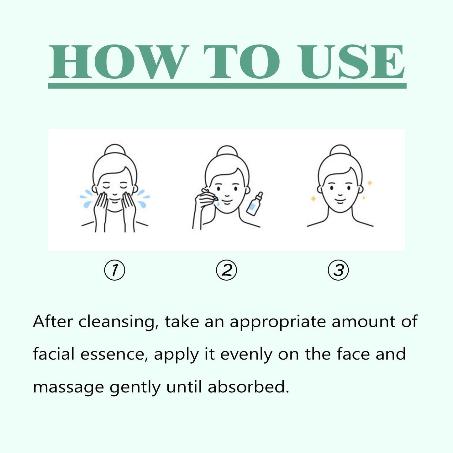 Green Tea Moisturizing Toner, Skin Tender Shine Clean Blain Mark Clear Water Not Greasy Toner - Korvel
