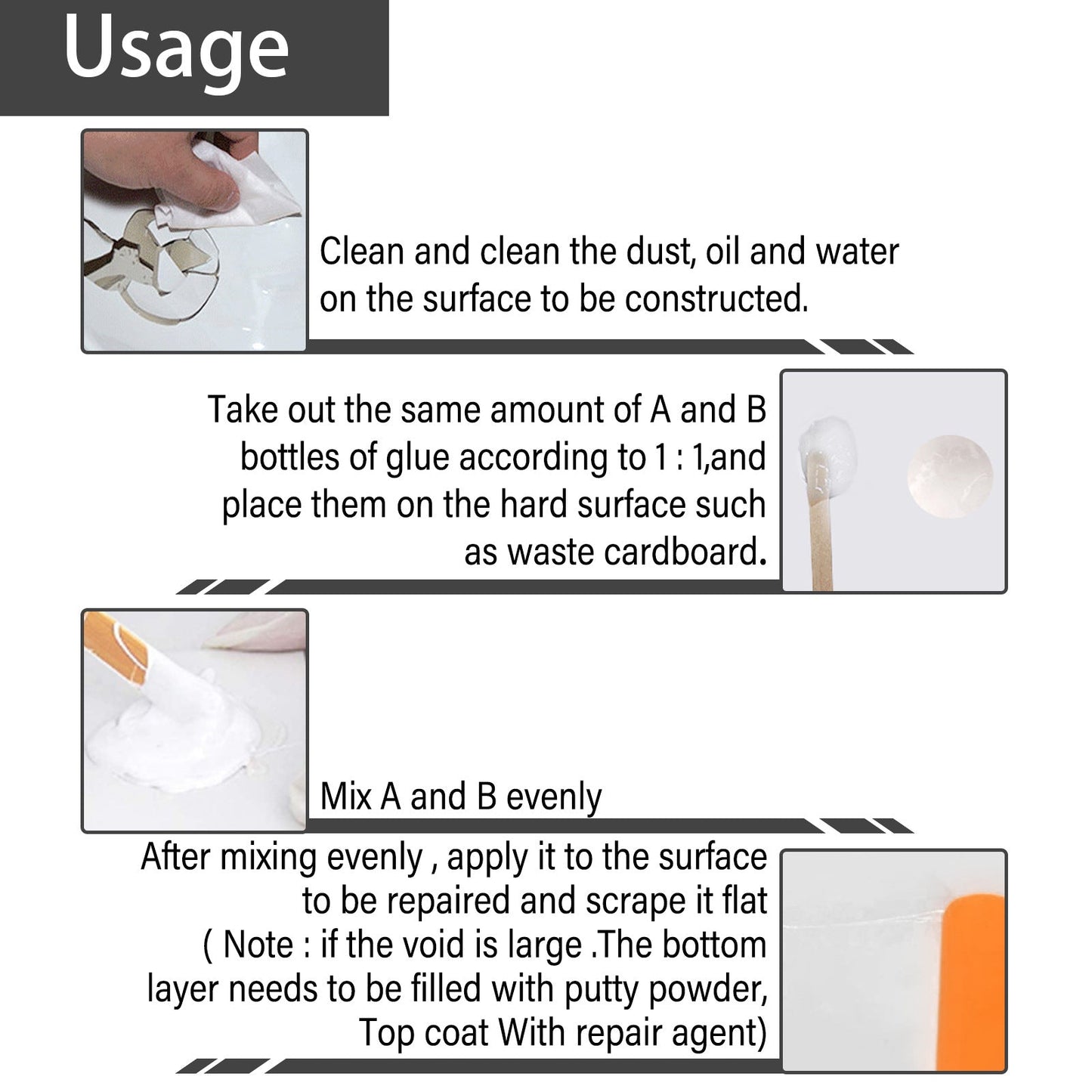 Premium Ceramic Tile Repair Adhesive Paste