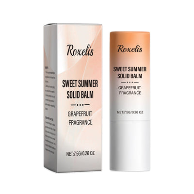 Sweet Summer Solid Balm Series Fresh And Elegant Portable Care Solid Balm With Fragrance And Charm - Korvel